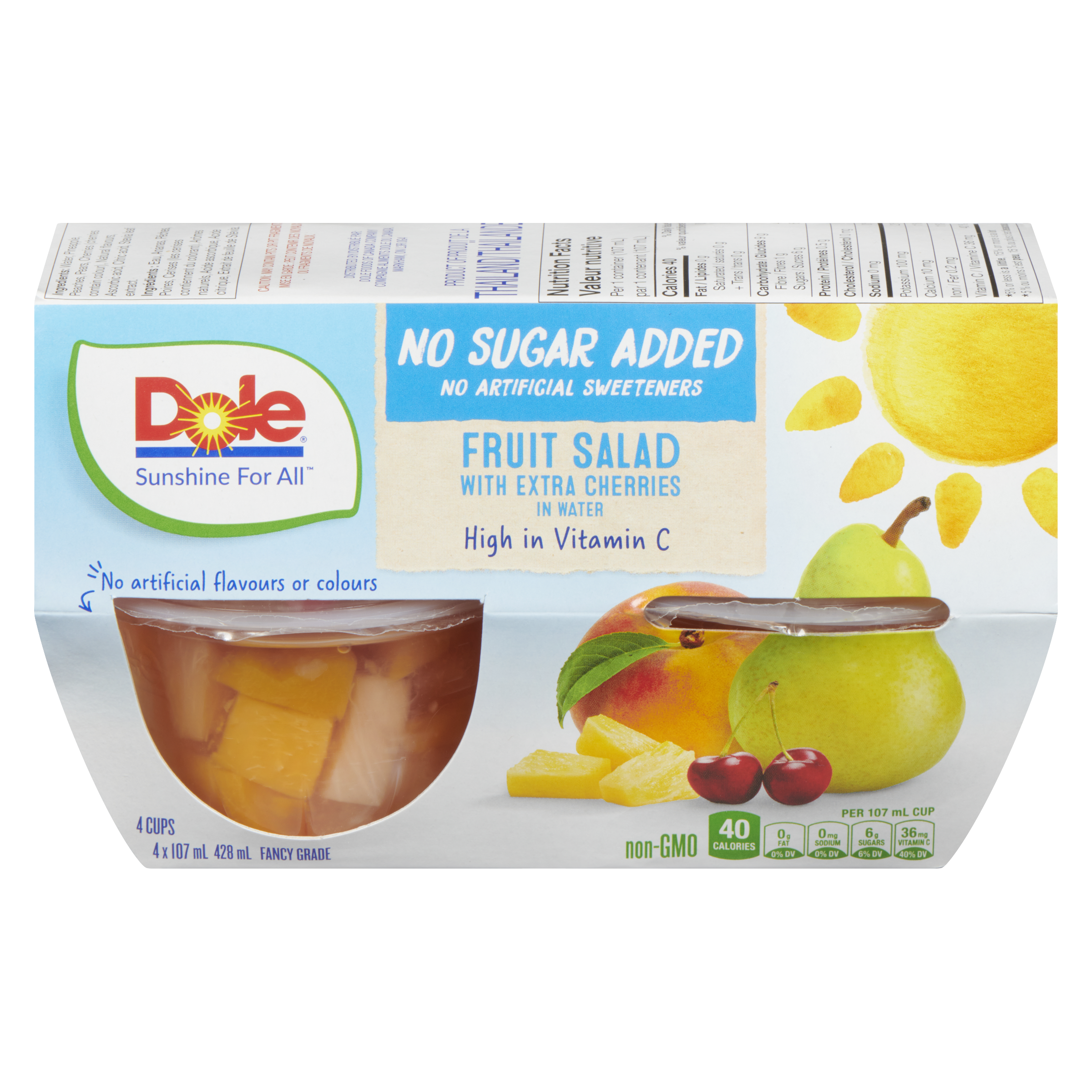 DOLE FRUIT CUP'CHERRY NSA